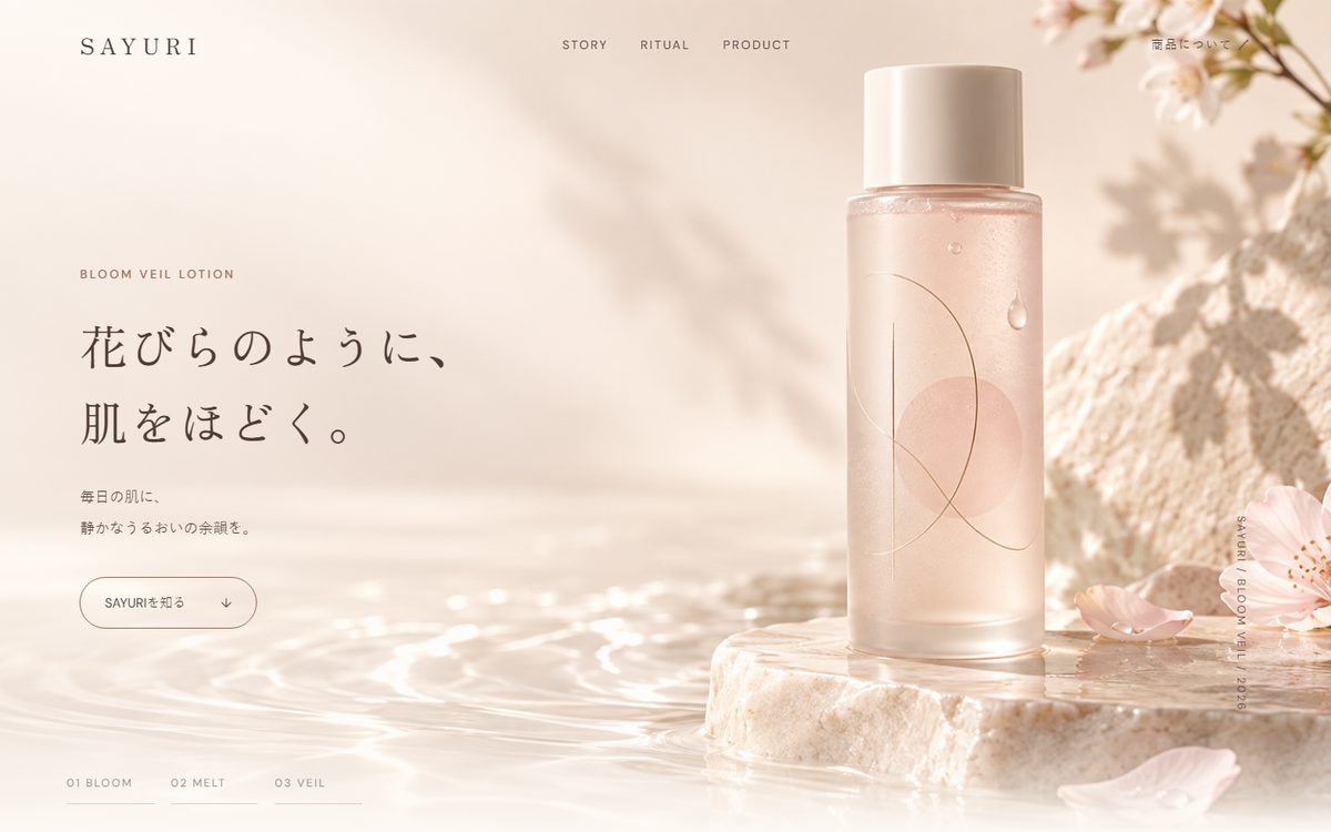 SAYURI Bloom Veil Lotion